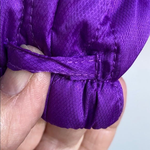 Gerry quilted puffer jacket Deep purple Zip front Pockets - Picture 4 of 8